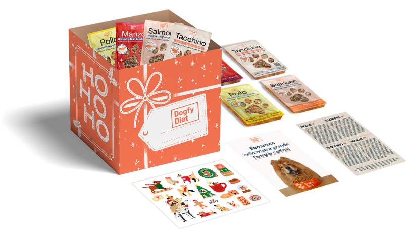 Box di prova di dieta Dogfy Diet